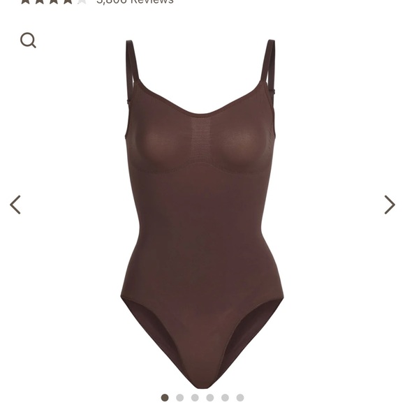 SKIMS Other - SKIMS SCULPTING BODYSUIT W. SNAPS COCOA S/M